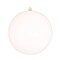 Christmas by Krebs White Solid Shatterproof Christmas Ball Ornament 12" (300mm)